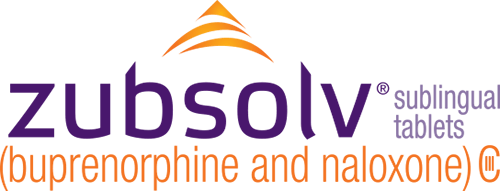 Zubsolv (buprenorphine and naloxone) Logo