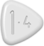 depiction of a ZUBSOLV® (buprenorphine and naloxone) 1.4mg/.36mg Tablet
